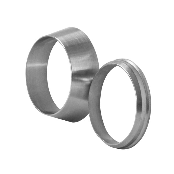 Steel & Obrien 3/4" Sleeve Set For Compression Nut (Front And Back) - 316SS 31-14S-.75-SLEEVE-316 - main